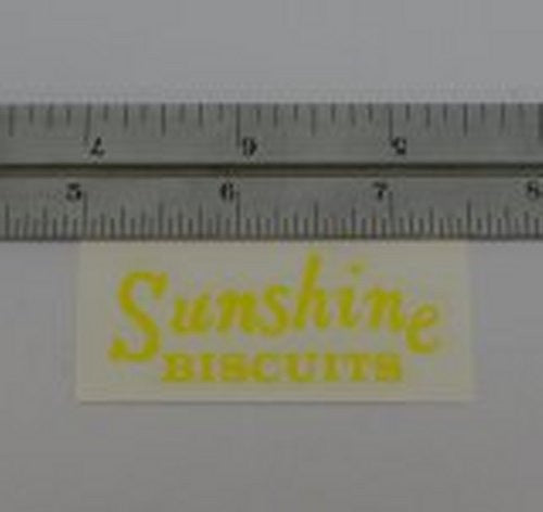 Metalcraft Sunshine Biscuits Stake Truck Decals