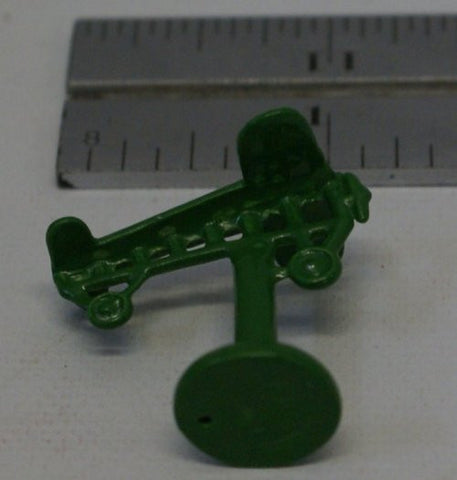 Green World Wide Game Piece :